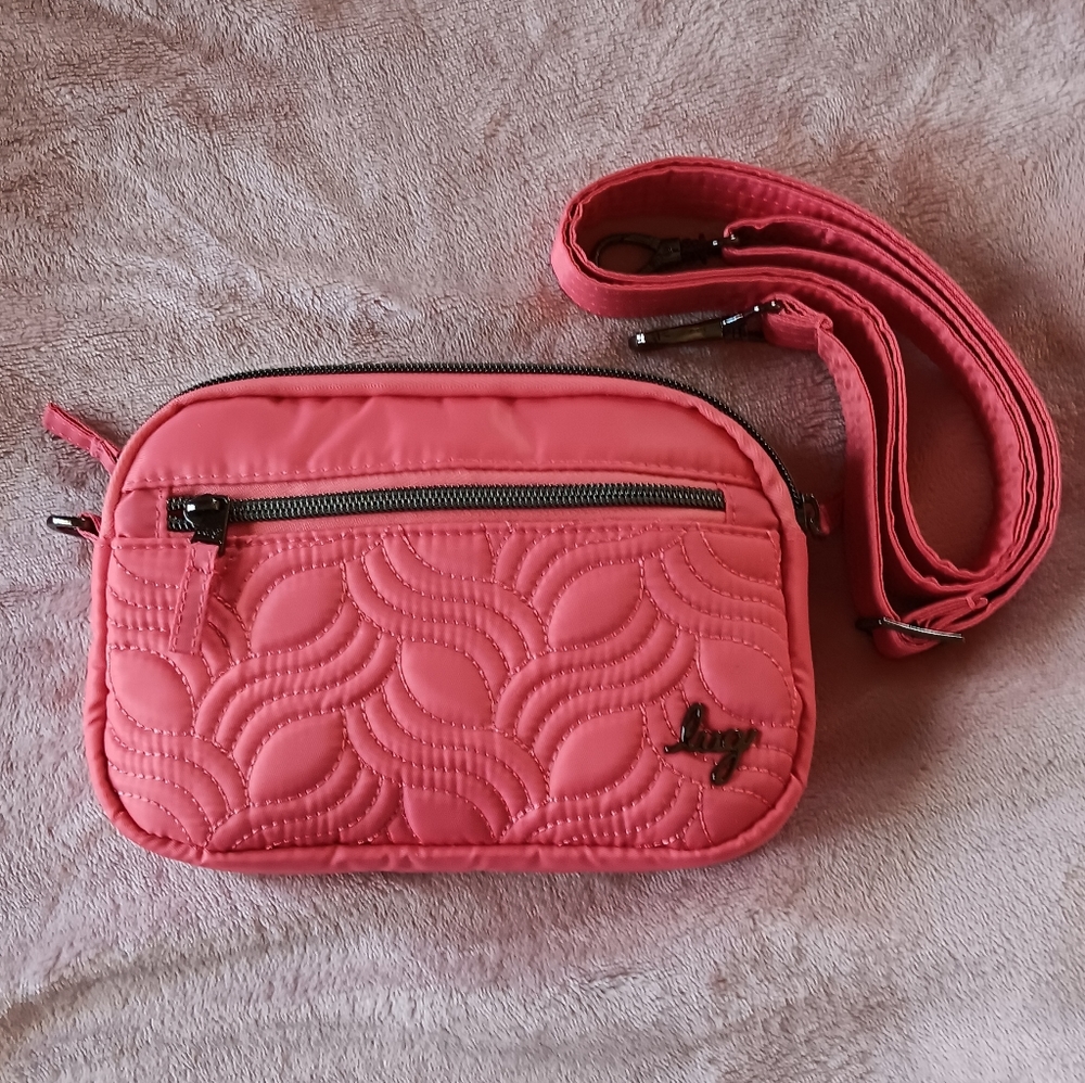 Lug Super Coupe Crossbody in Watermelon IcePop